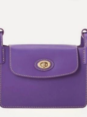 Dooney Sweety Leather Pinky Bag Amethyst